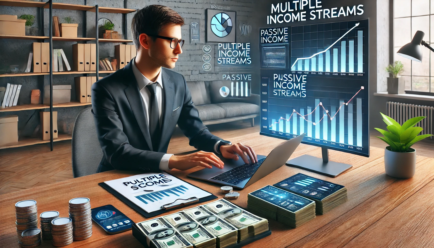 How to Create Multiple Streams of Income for Financial Security